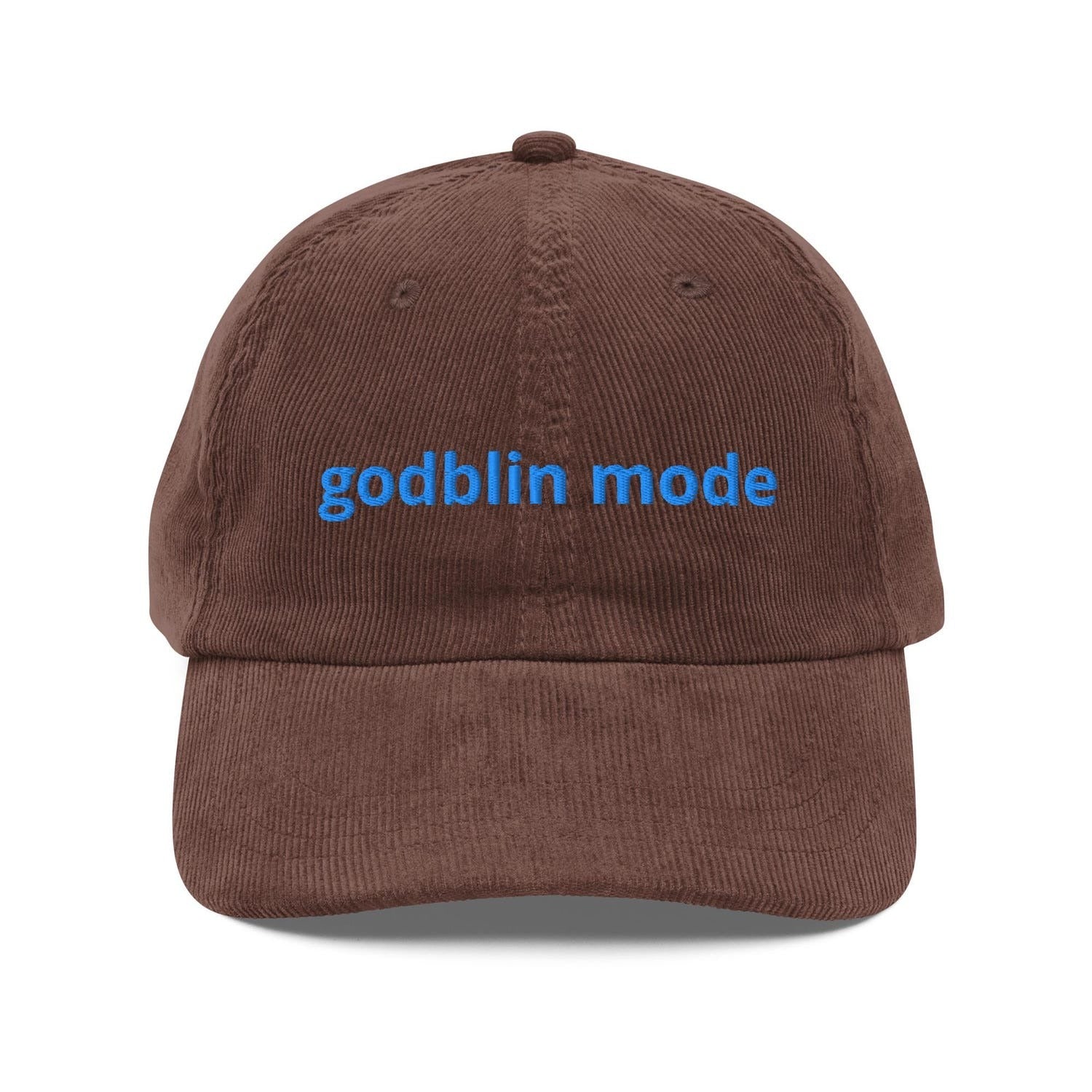 Custom Embroidered Goblin Mode Hat
