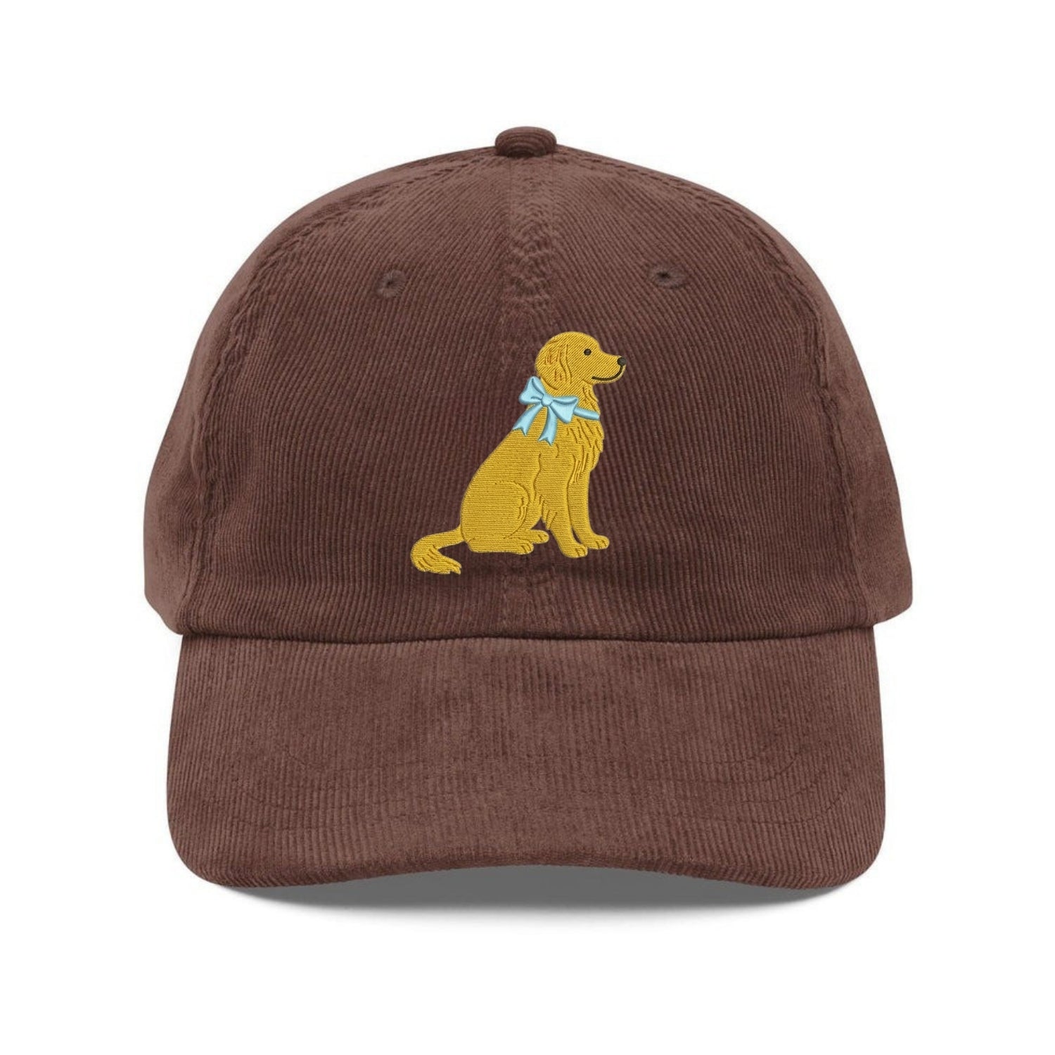 Custom Embroidered Golden Retriever Hat