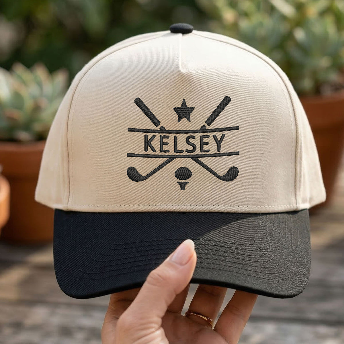 Custom Embroidered Golf Snapback Hat