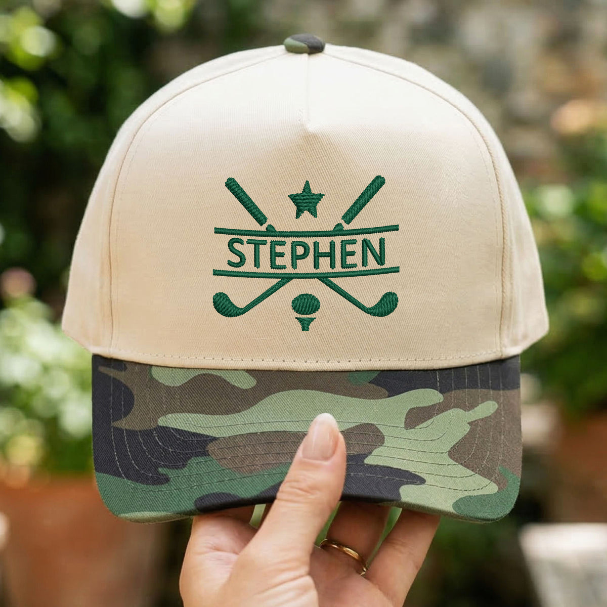 Custom Embroidered Golf Snapback Hat
