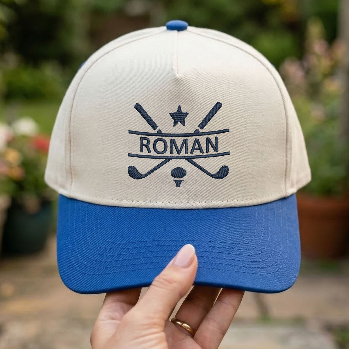 Custom Embroidered Golf Snapback Hat