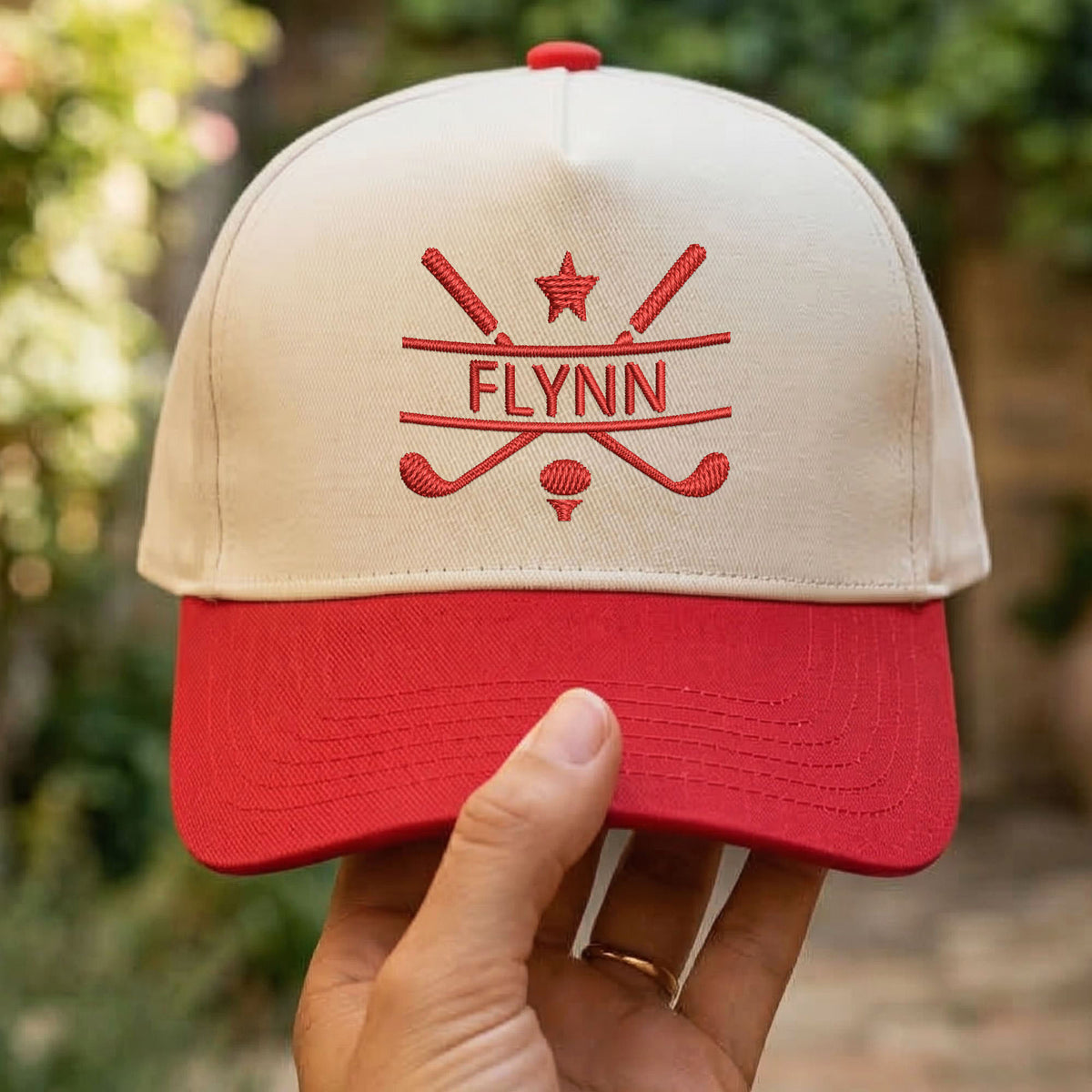 Custom Embroidered Golf Snapback Hat