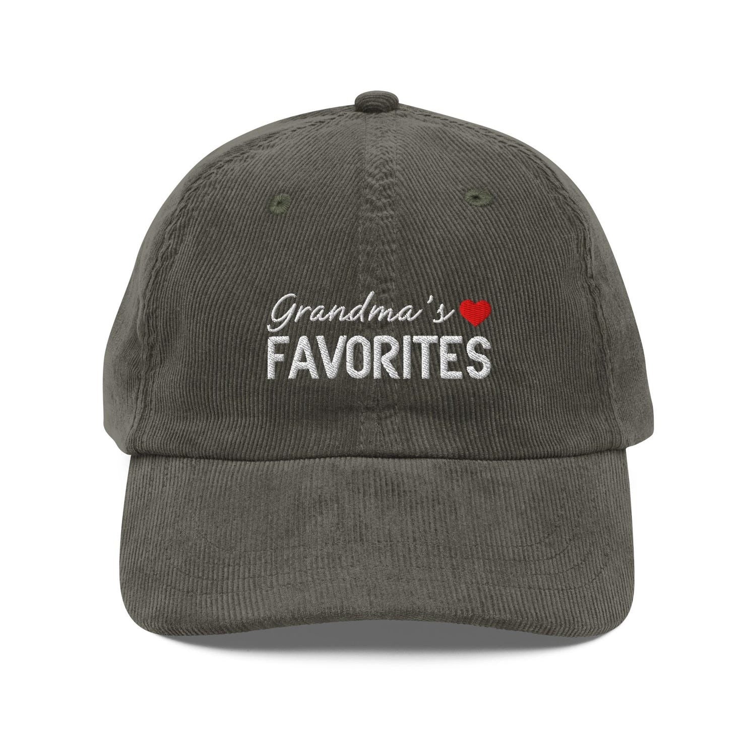 Custom Embroidered Grandma’s Favorites Hat