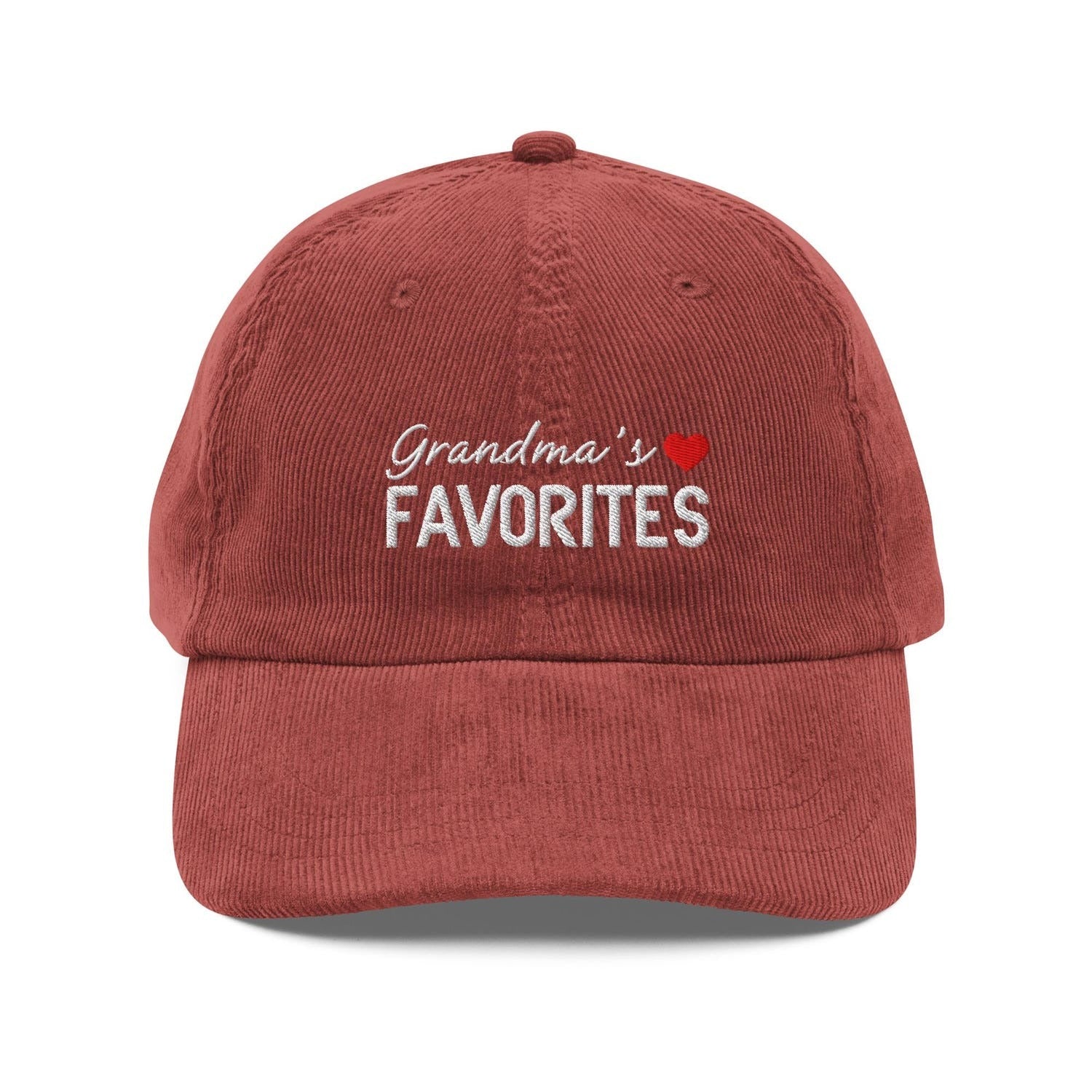 Custom Embroidered Grandma’s Favorites Hat