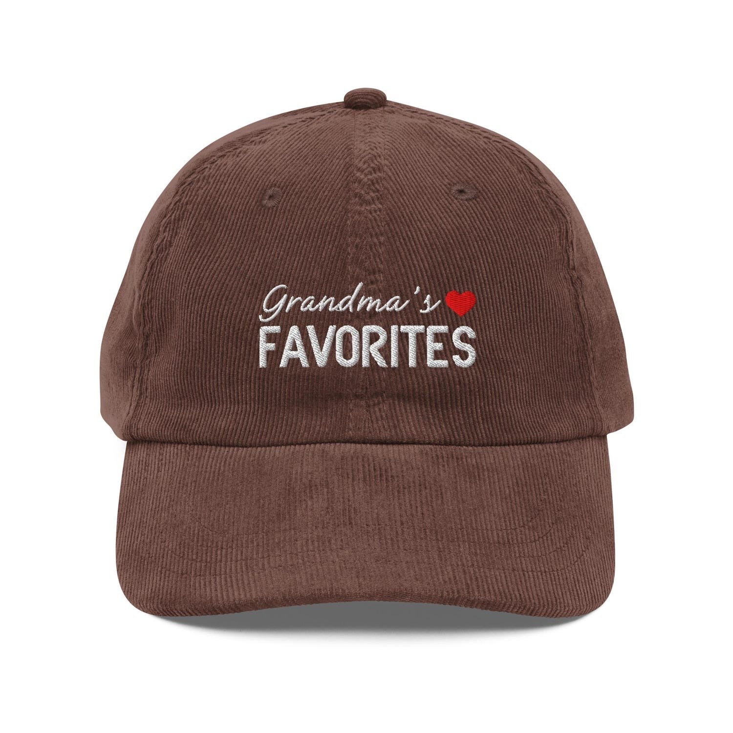 Custom Embroidered Grandma’s Favorites Hat