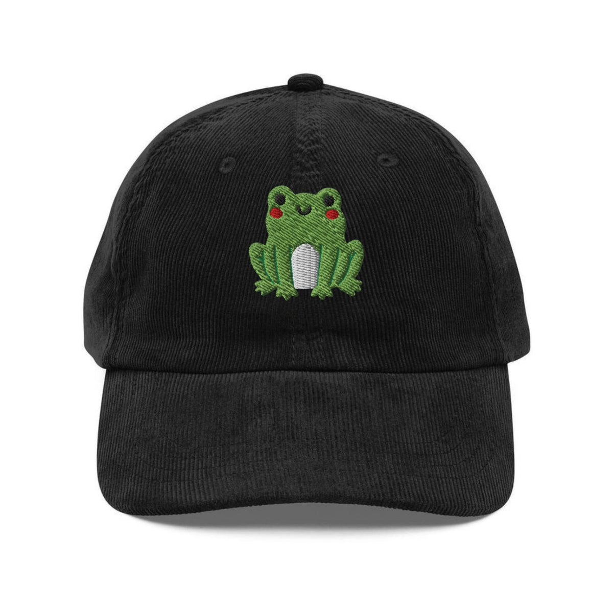 Custom Embroidered Green Frog Hat