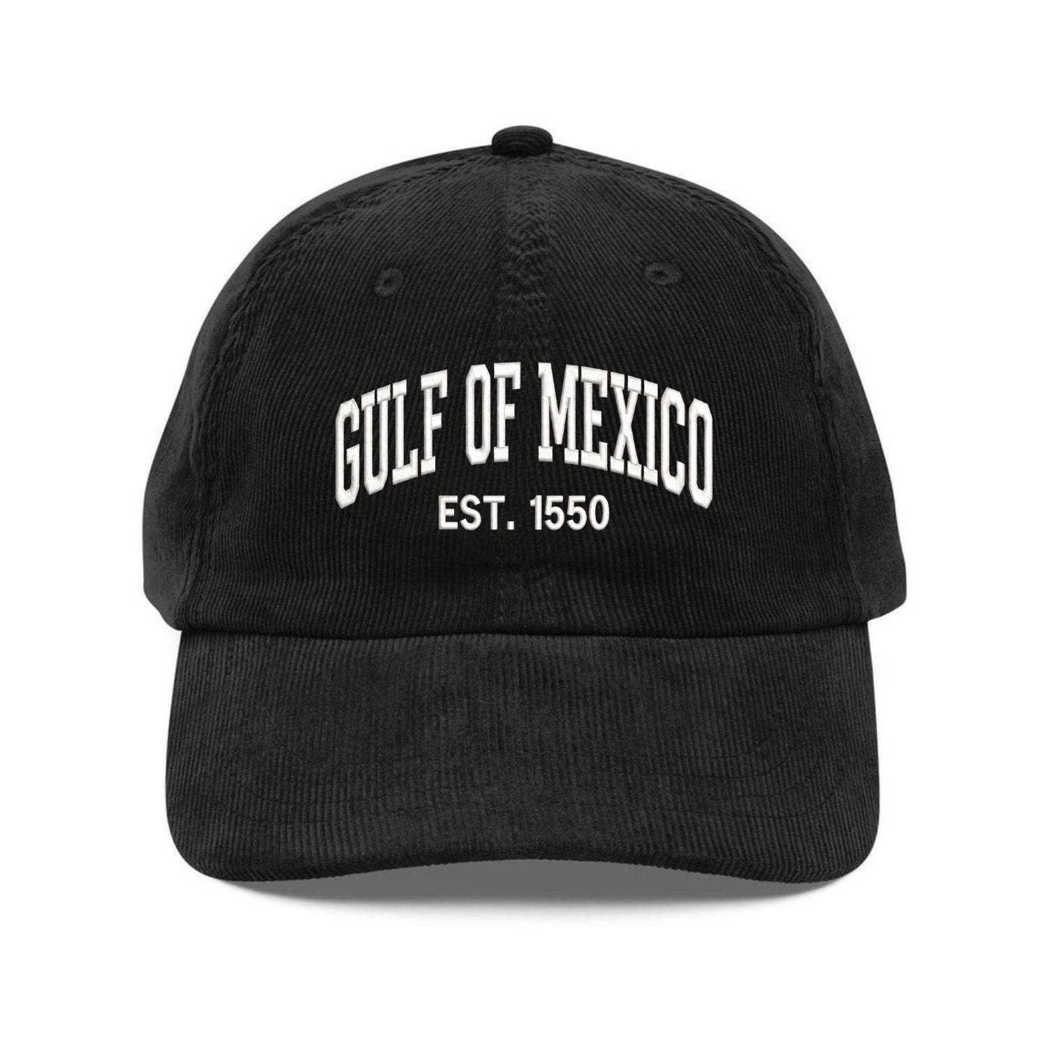 Custom Embroidered Gulf of Mexico Hat - Gulf Coast Hat & American Beach Cap