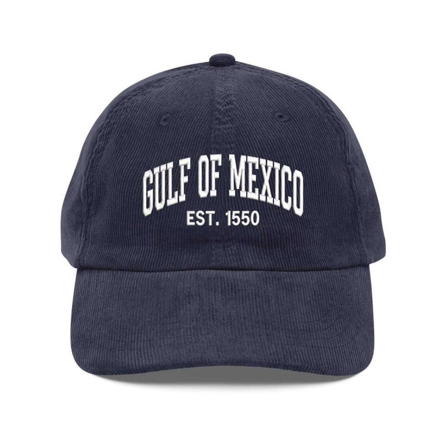 Custom Embroidered Gulf of Mexico Hat - Gulf Coast Hat & American Beach Cap