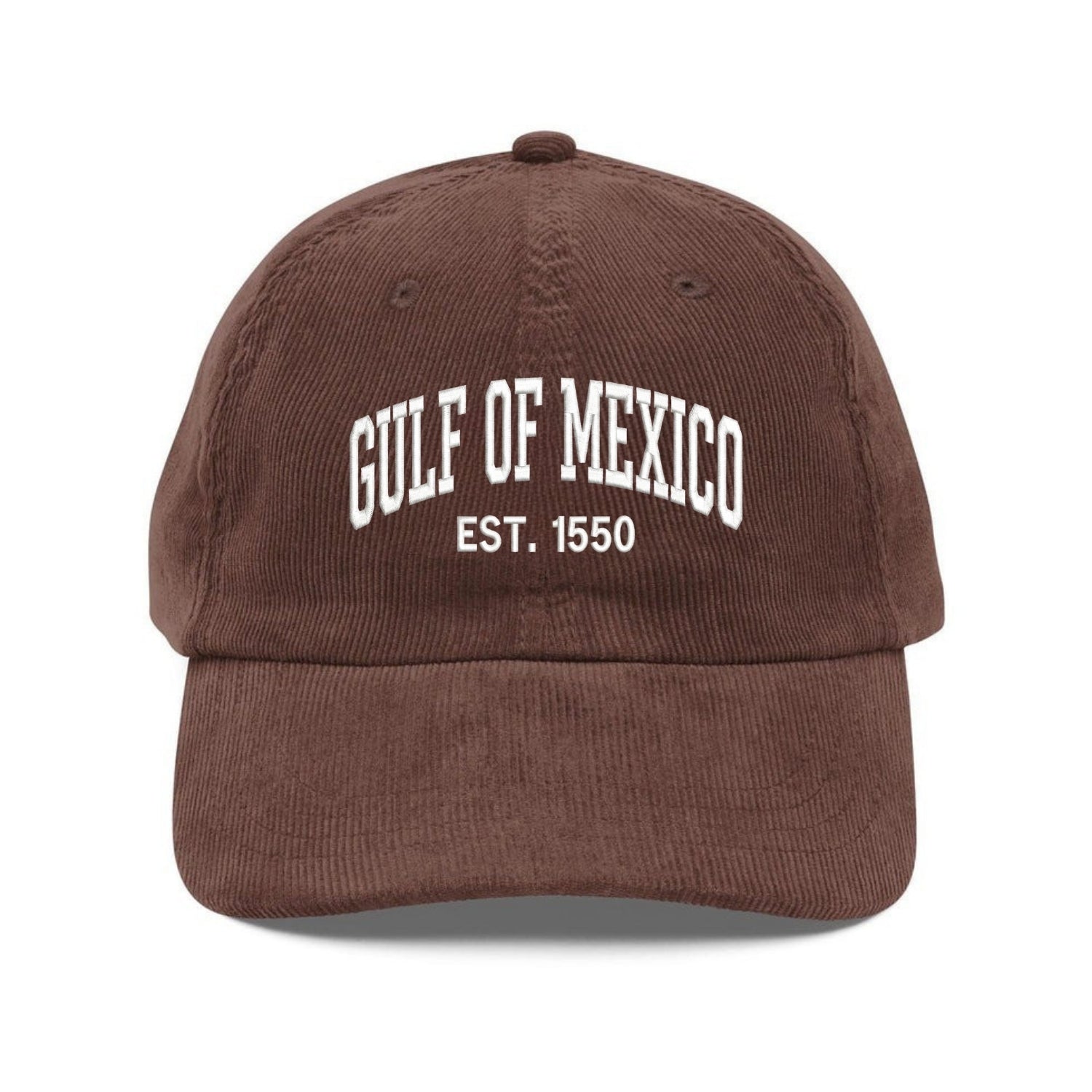 Custom Embroidered Gulf of Mexico Hat - Gulf Coast Hat & American Beach Cap