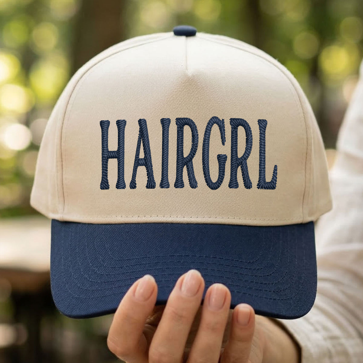 Custom Embroidered Hairgrl Snapback Hat