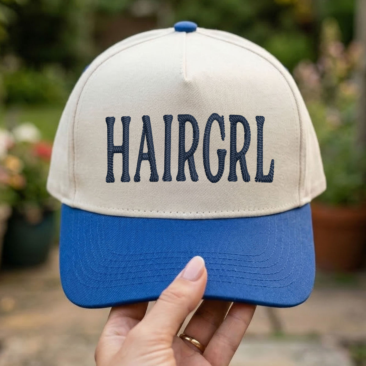 Custom Embroidered Hairgrl Snapback Hat