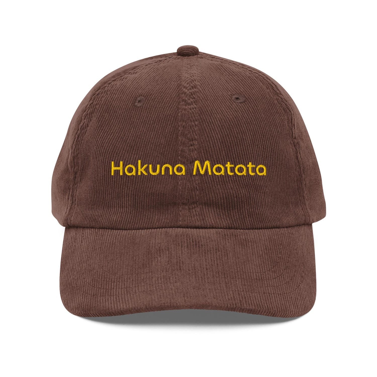 Custom Embroidered Hakuna Matata Hat