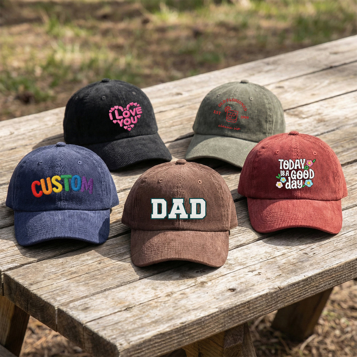 Custom Embroidered Hat – Personalized Text, Logo Cap, Team & Bachelorette Gift