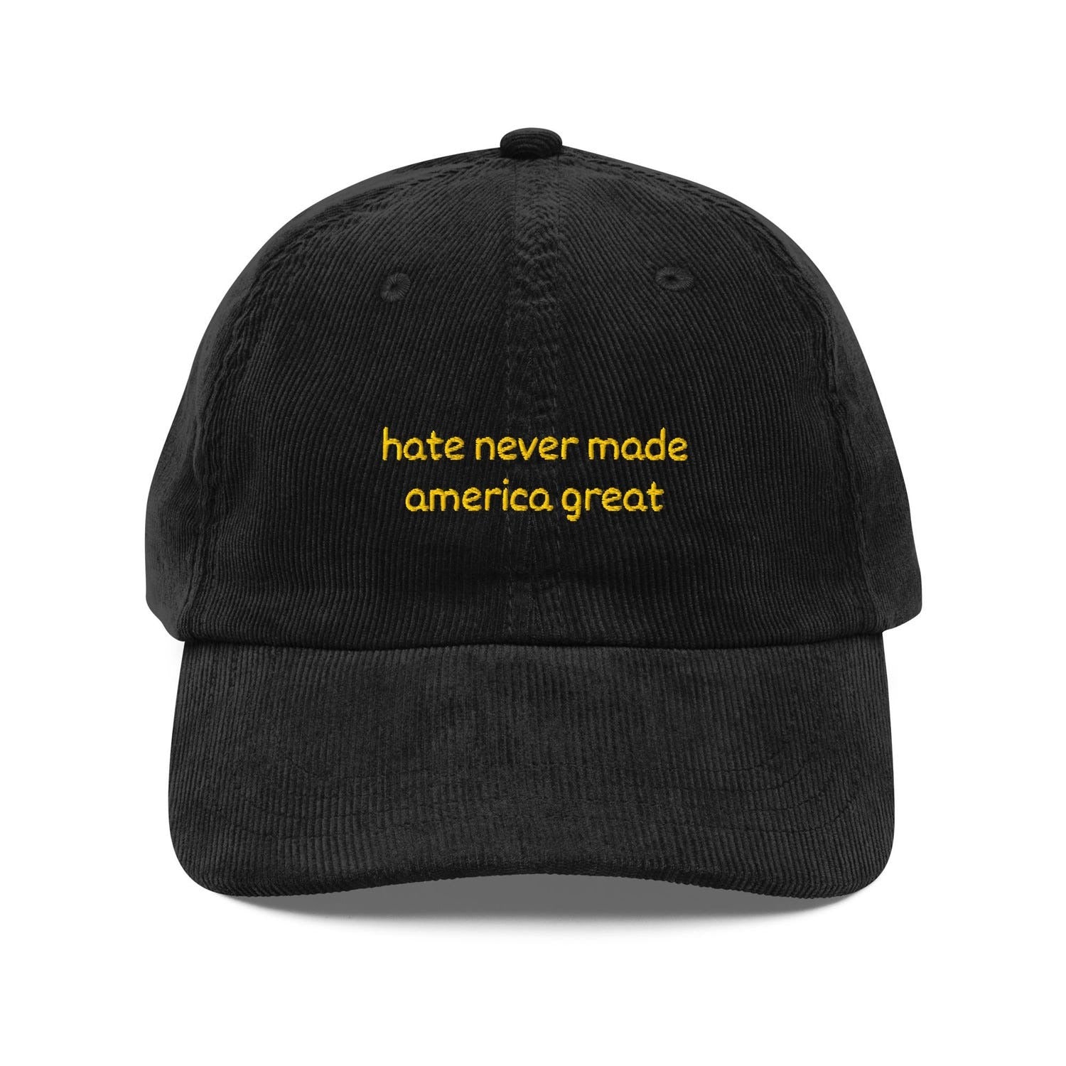 Custom Embroidered Hate Never Made America Great Hat
