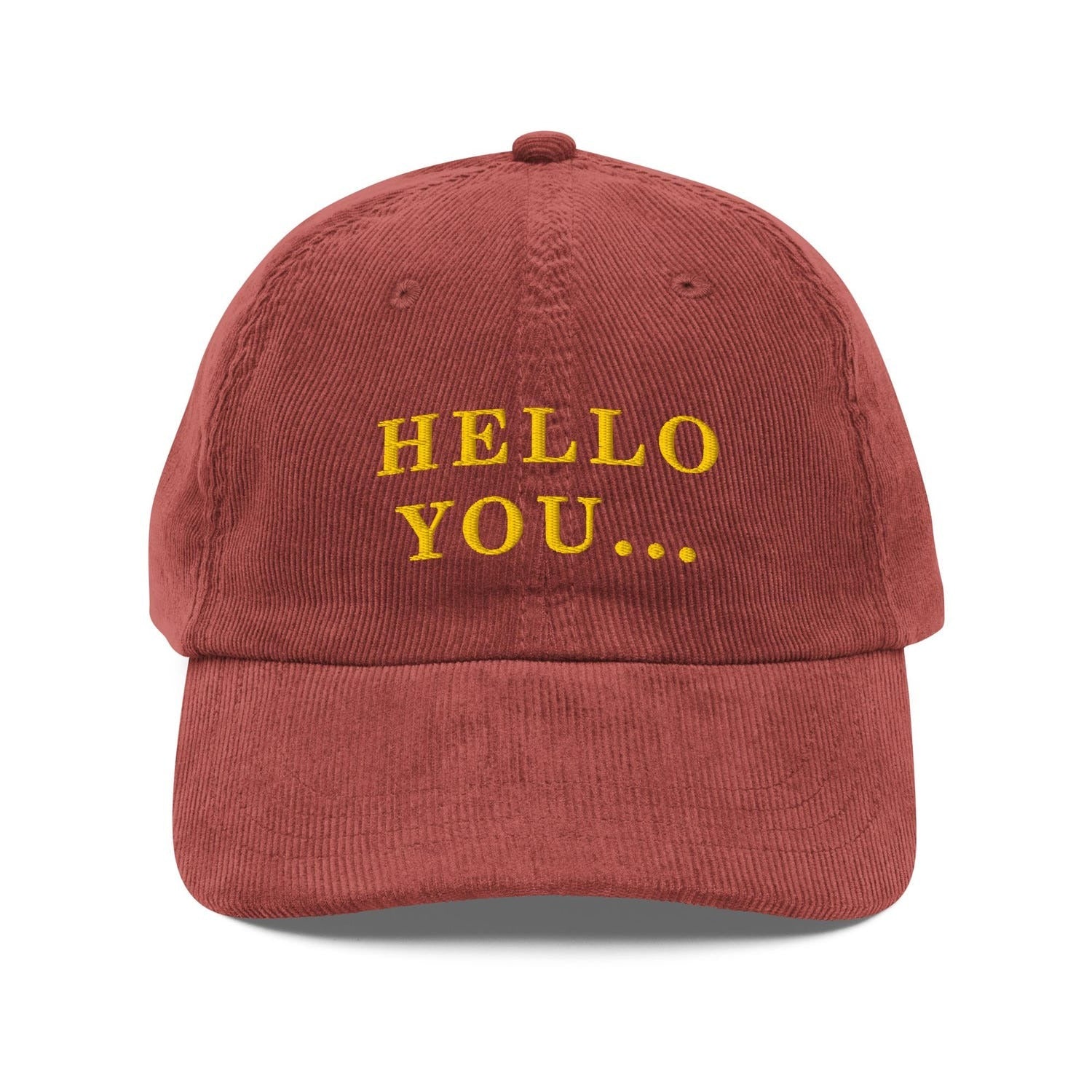 Custom Embroidered Hello You, Netflix Hat