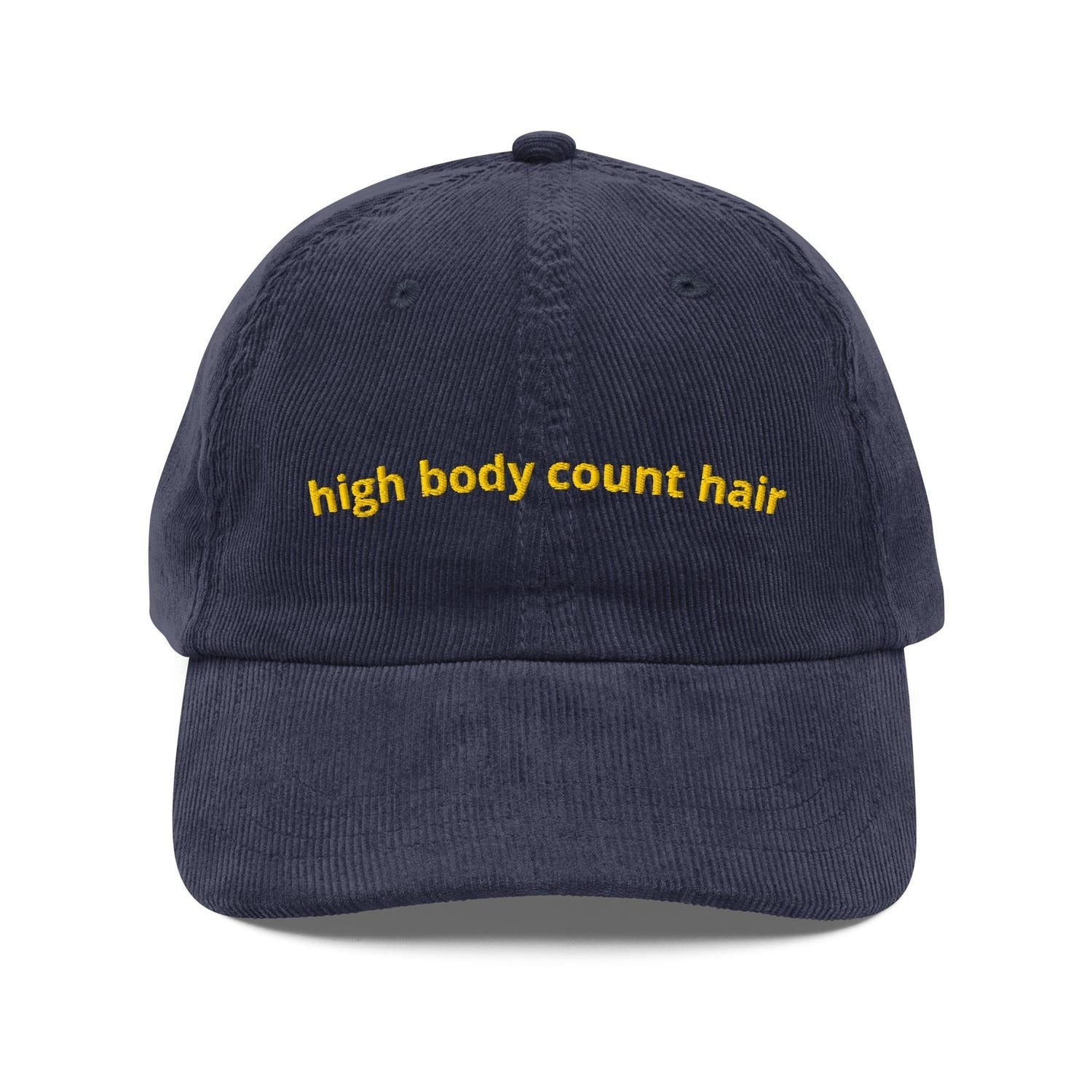 Custom Embroidered High Body Count Hair Hat