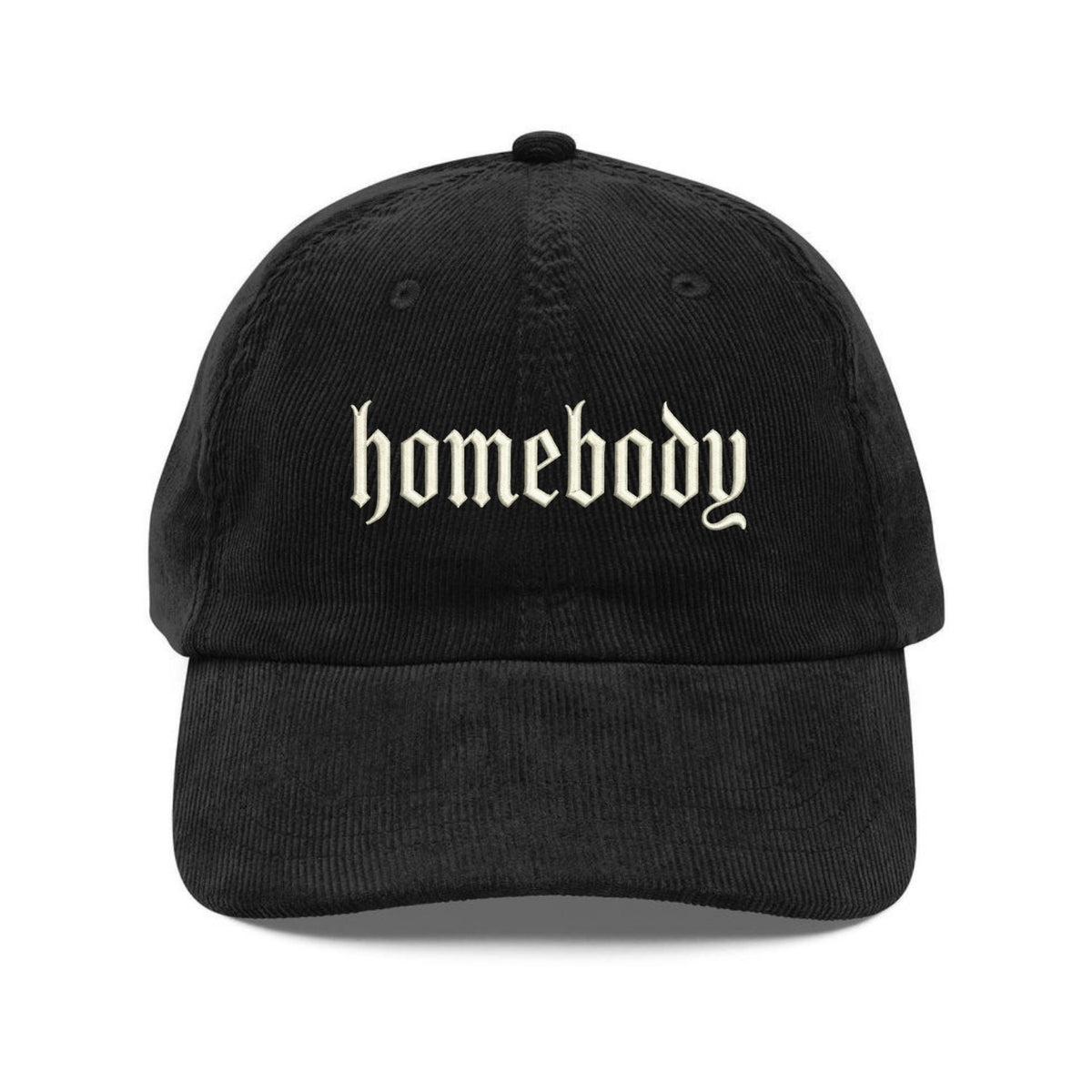 Custom Embroidered Homebody Hat - Cozy Minimalist Dad Cap