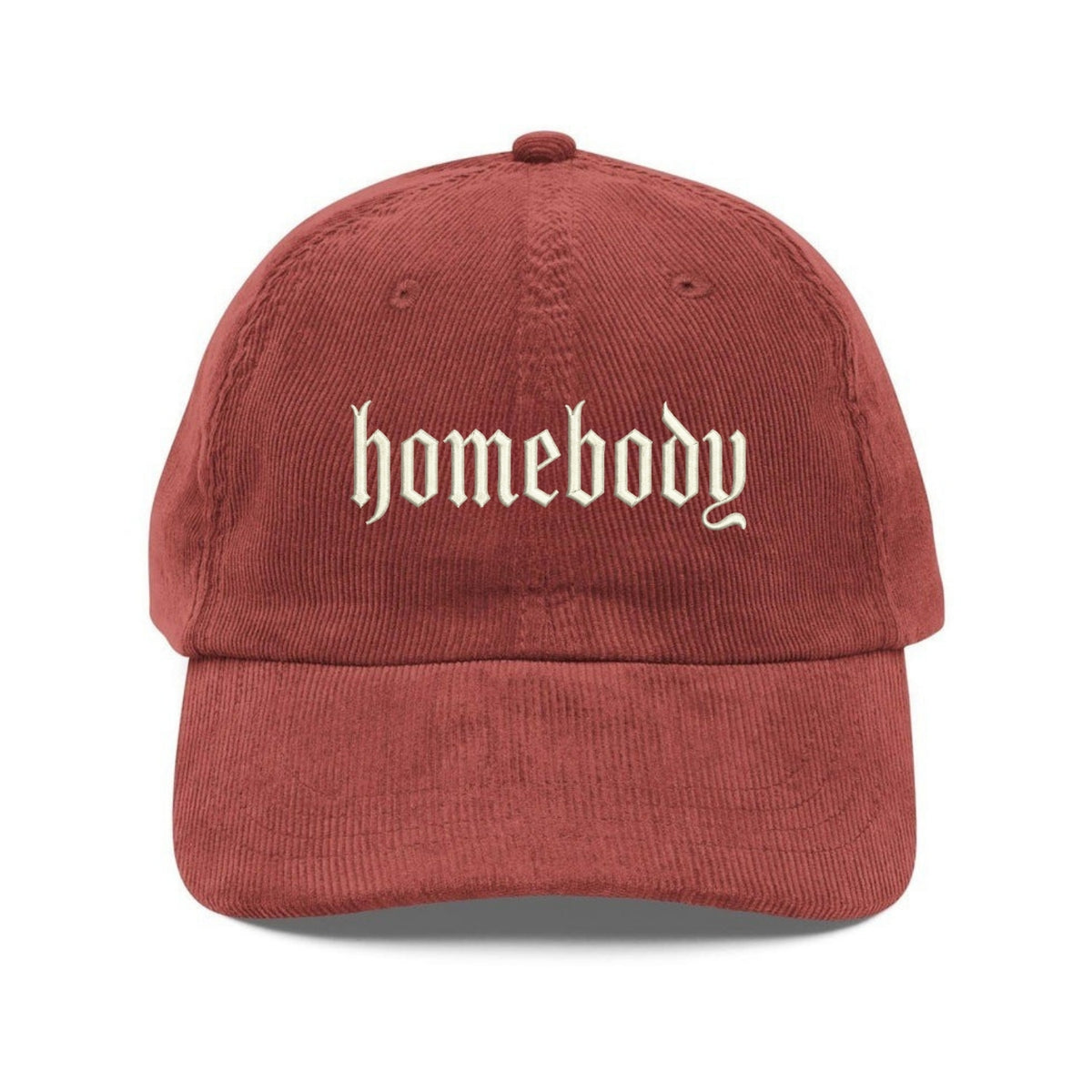 Custom Embroidered Homebody Hat - Cozy Minimalist Dad Cap
