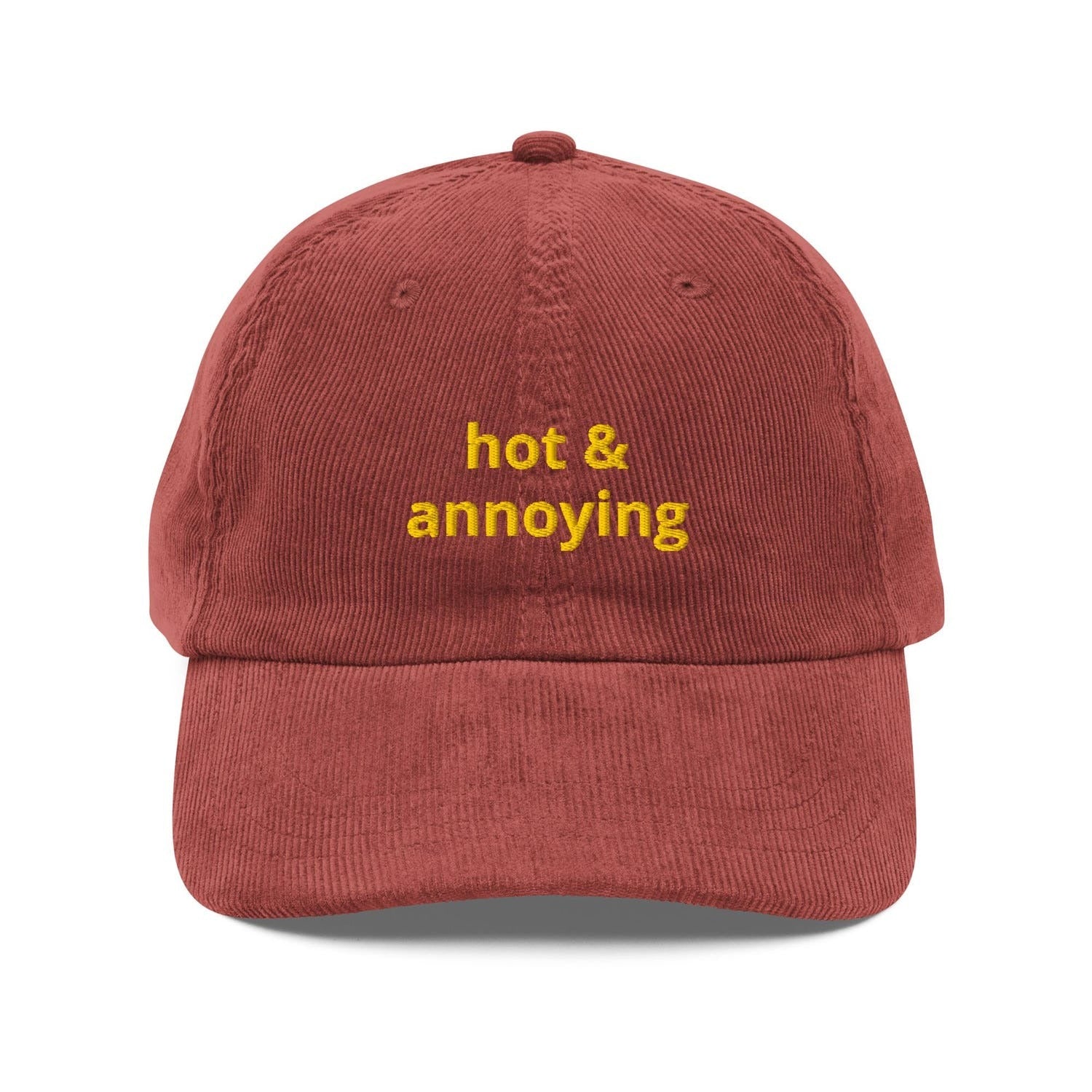 Custom Embroidered Hot & Annoying Hat