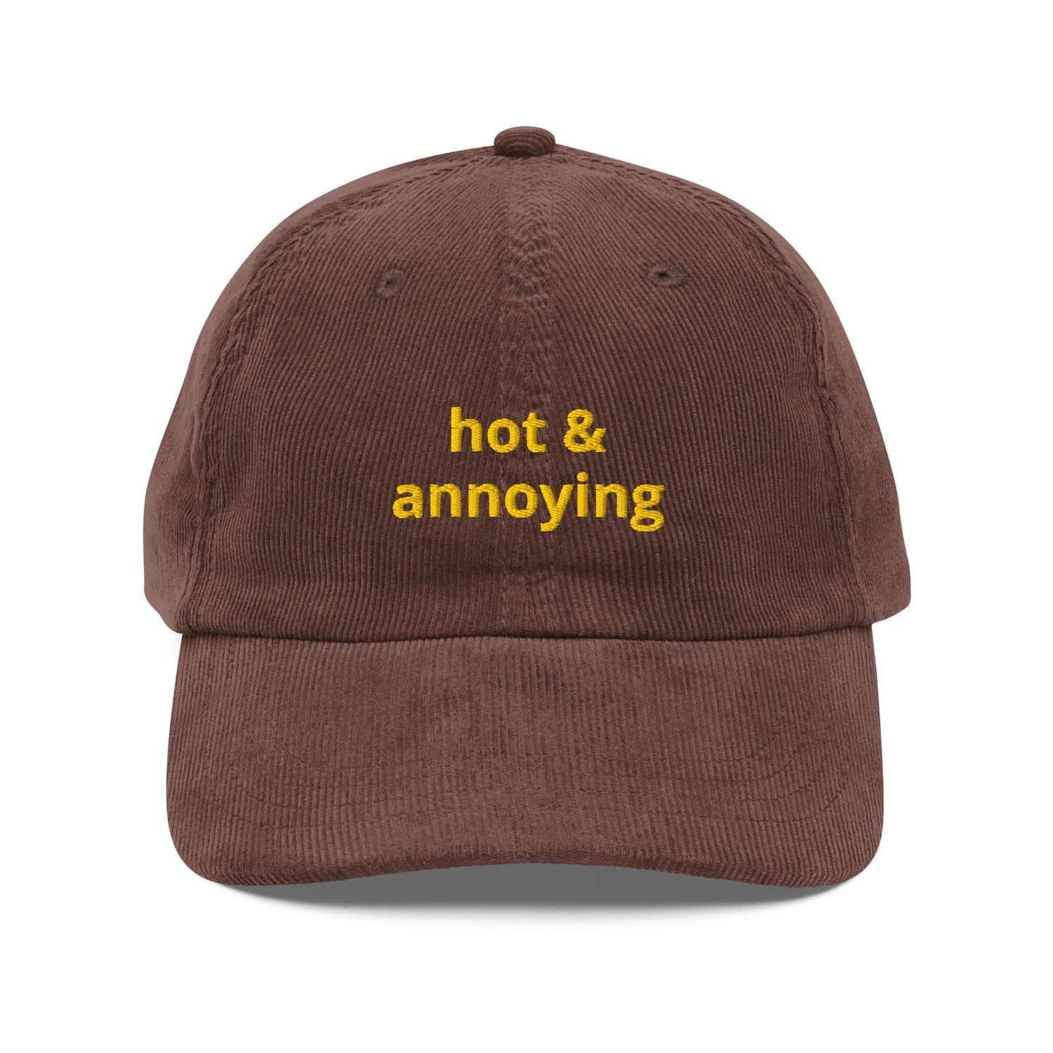Custom Embroidered Hot & Annoying Hat
