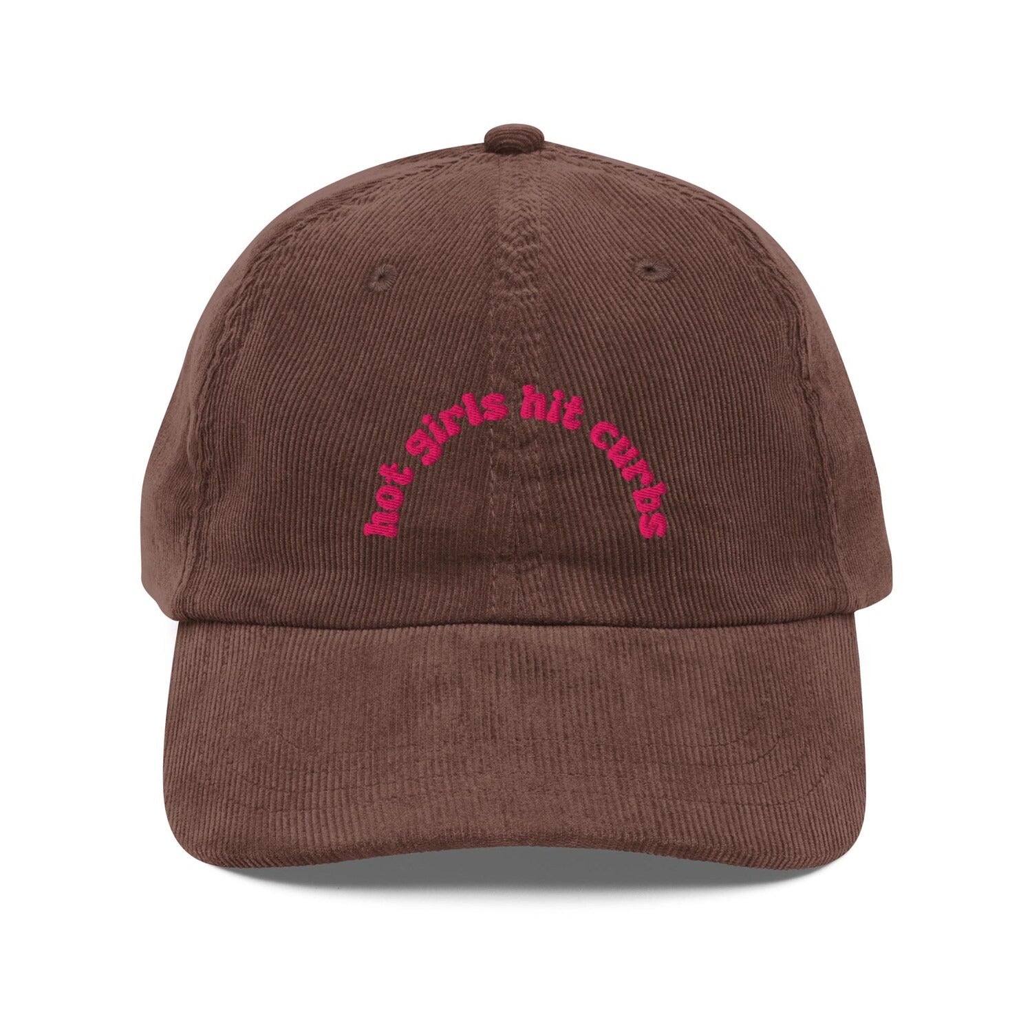 Custom Embroidered Hot Girls Hit Curbs Funny Hat V3
