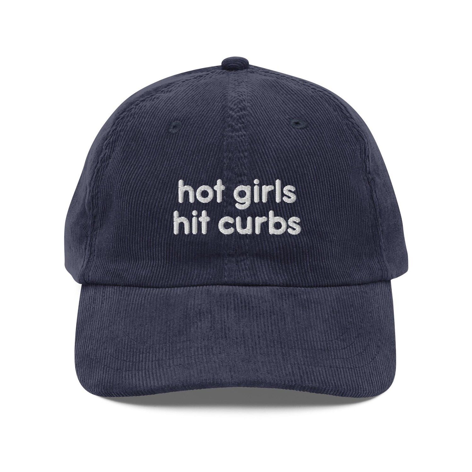 Custom Embroidered Hot Girls Hit Curbs Hat V2