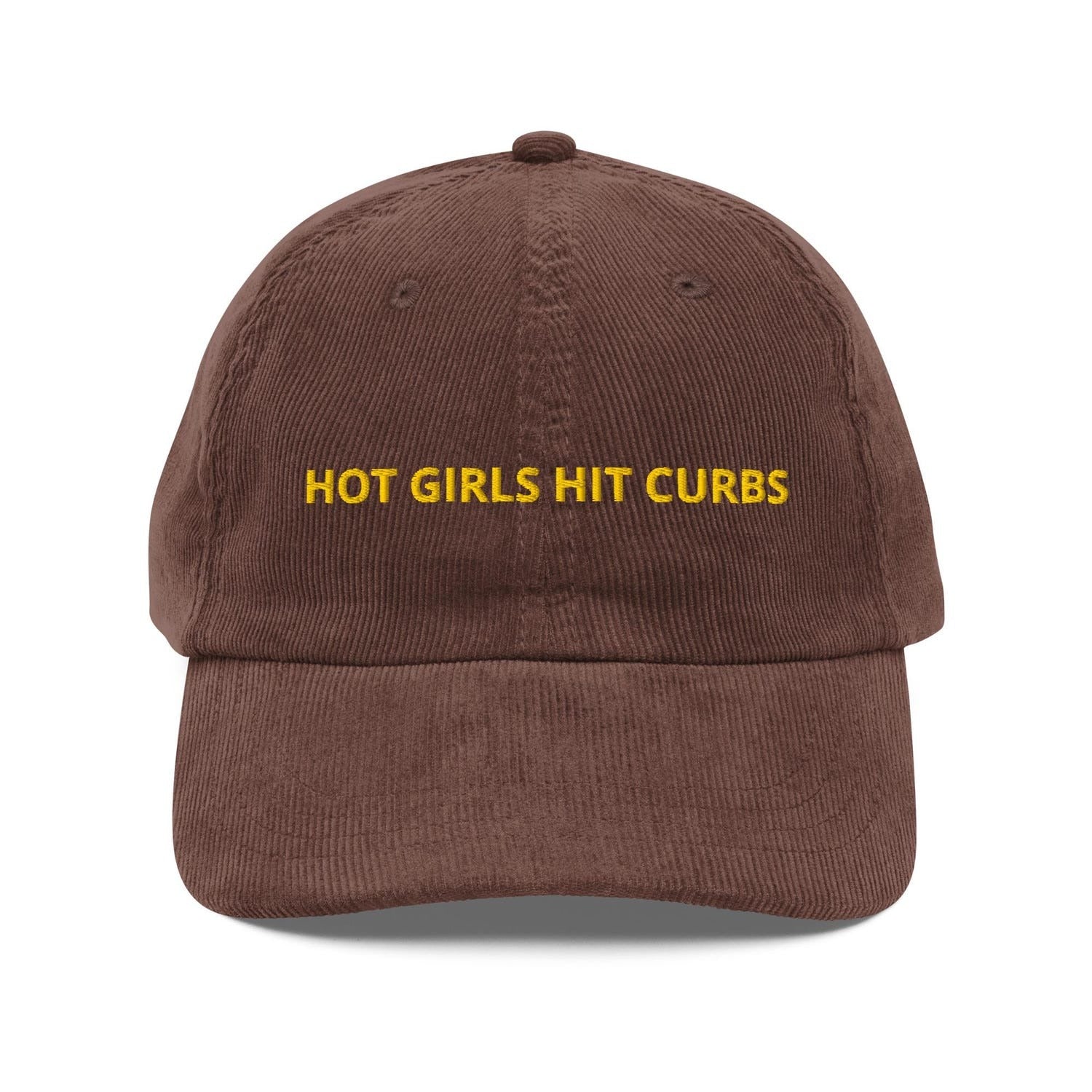 Custom Embroidered Hot Girls Hit Curbs Hat