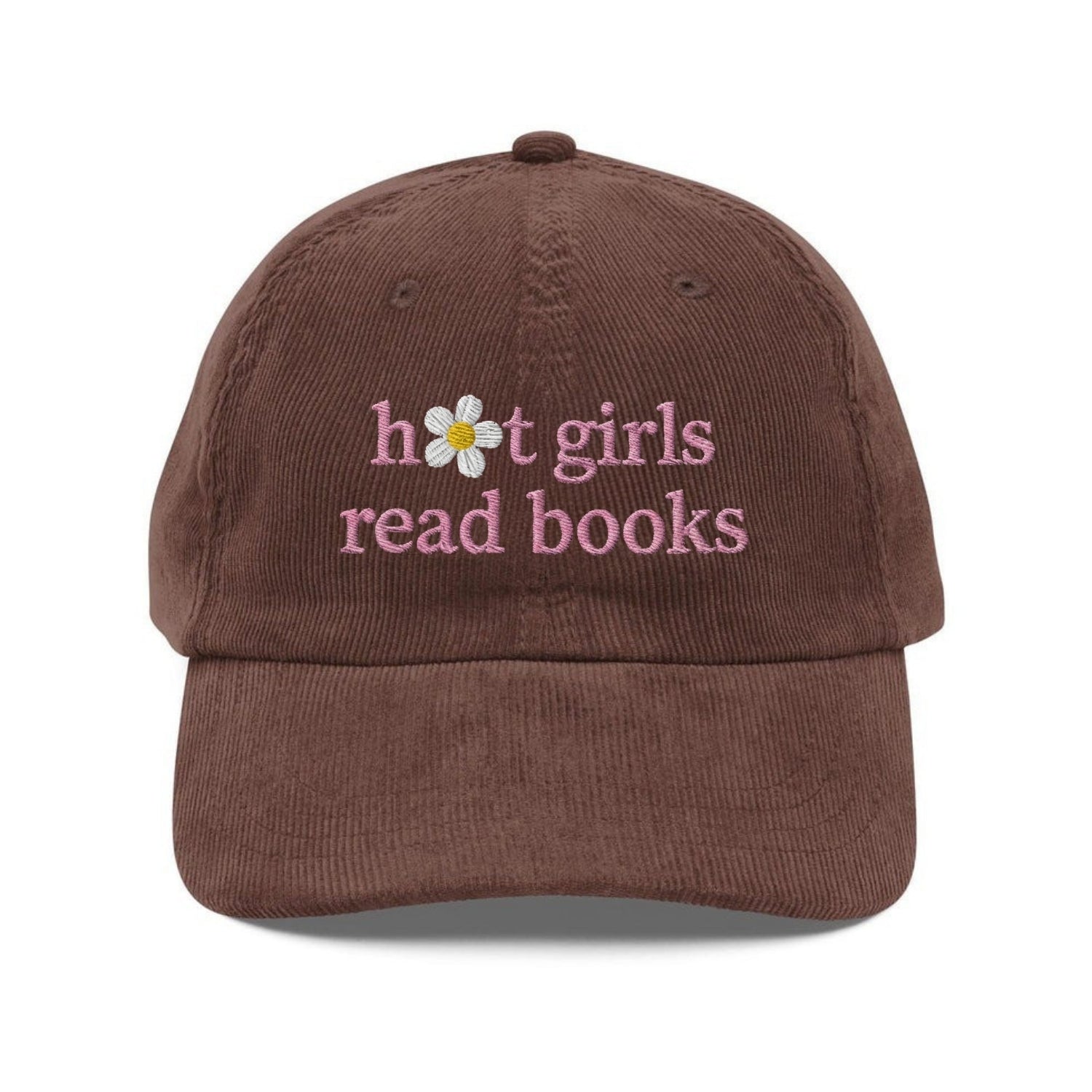 Custom Embroidered Hot Girls Read Books Hat - Book Lover Cap