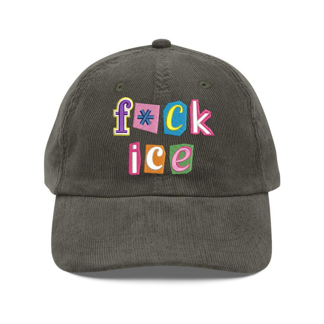 Custom Embroidered Human Rights Message Hat - Equality & Justice Cap