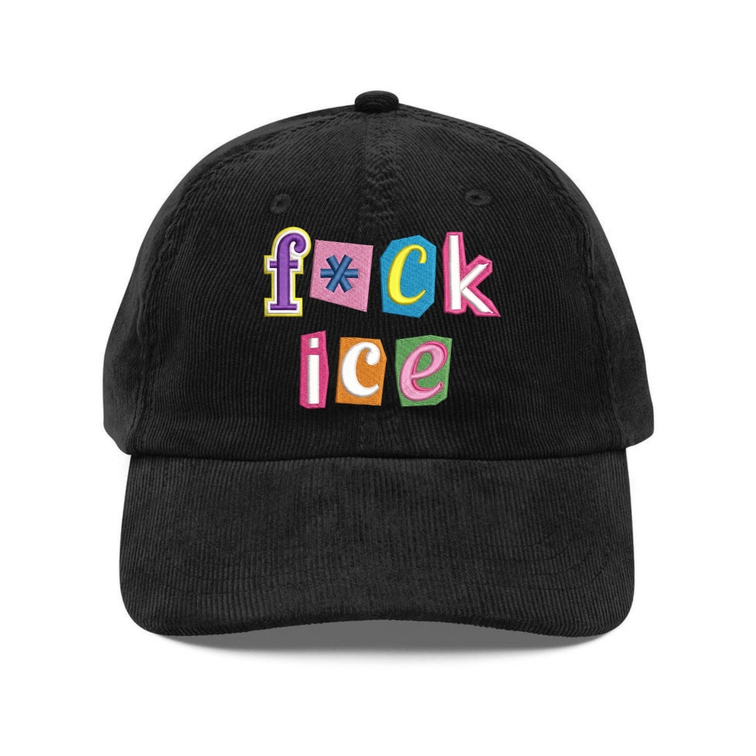 Custom Embroidered Human Rights Message Hat - Equality & Justice Cap