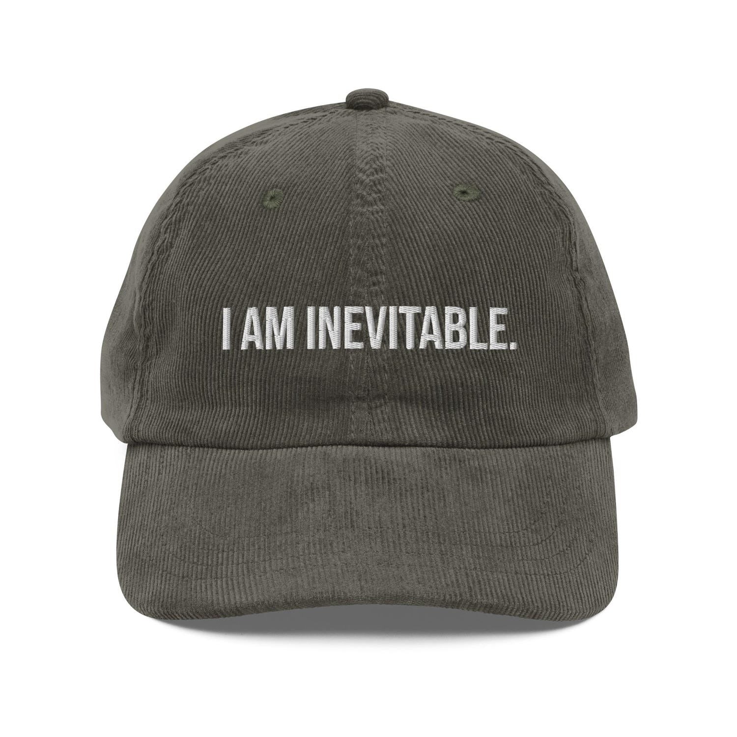 Custom Embroidered I Am Inevitable Hat