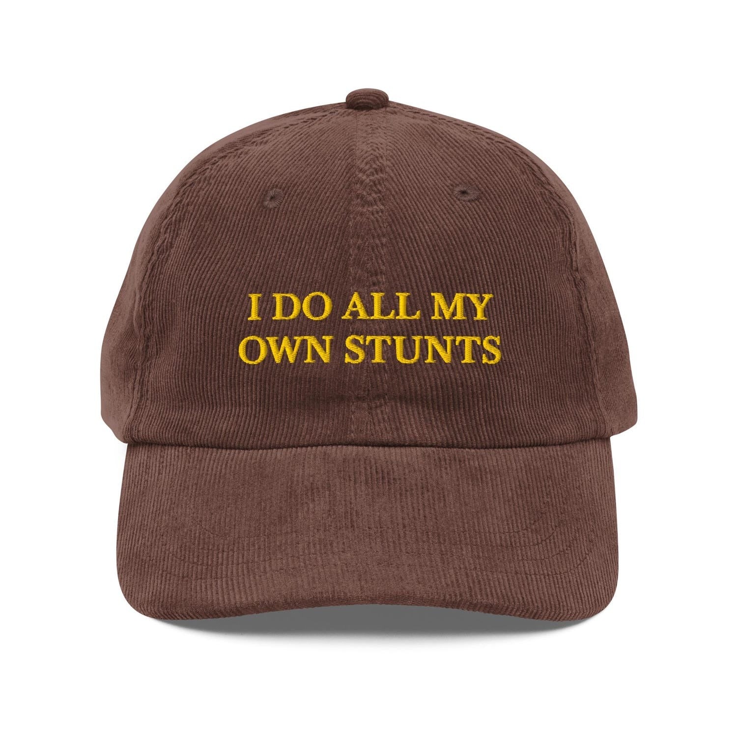Custom Embroidered I Do All My Own Stunts Hat