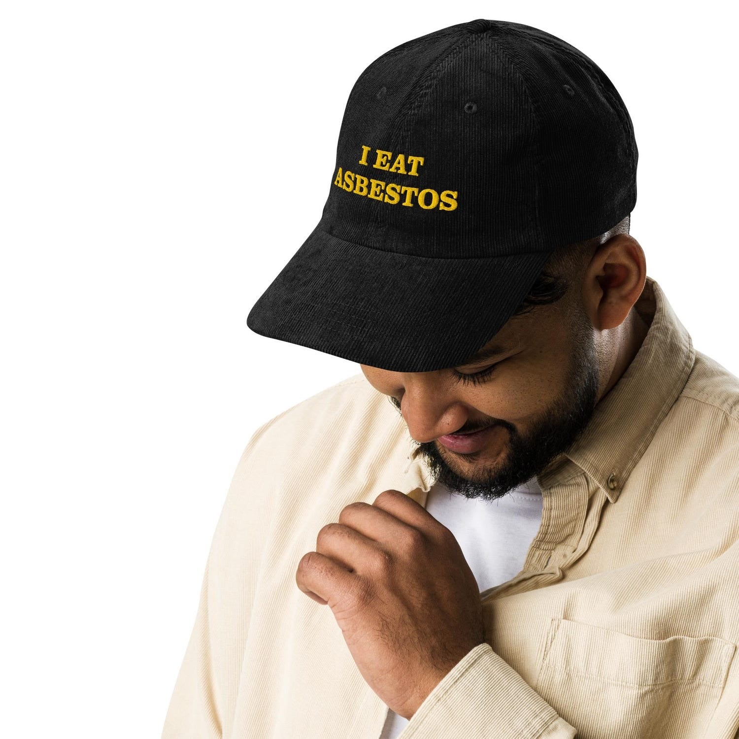 Custom Embroidered I Eat Asbestos Hat