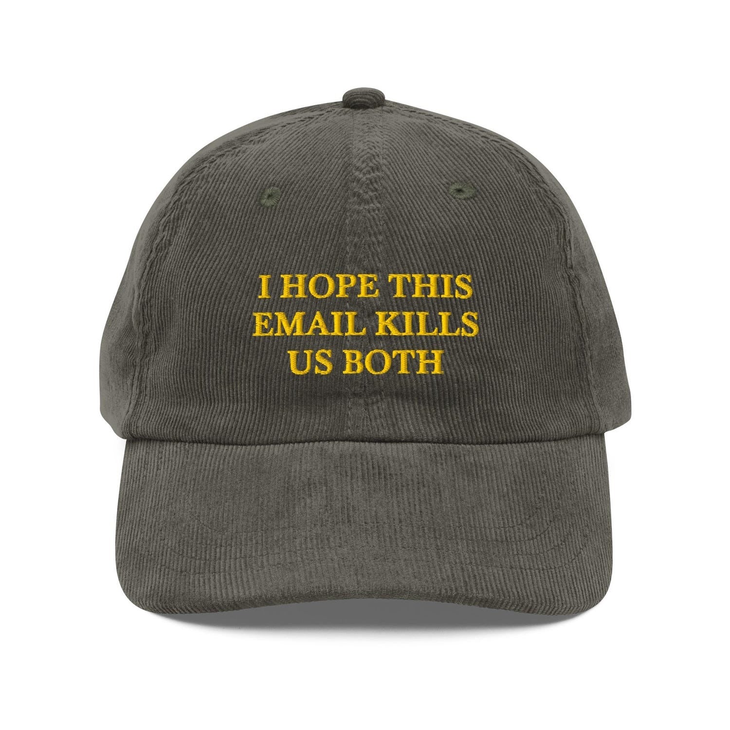 Custom Embroidered I Hope This Email Kills Us Both Hat