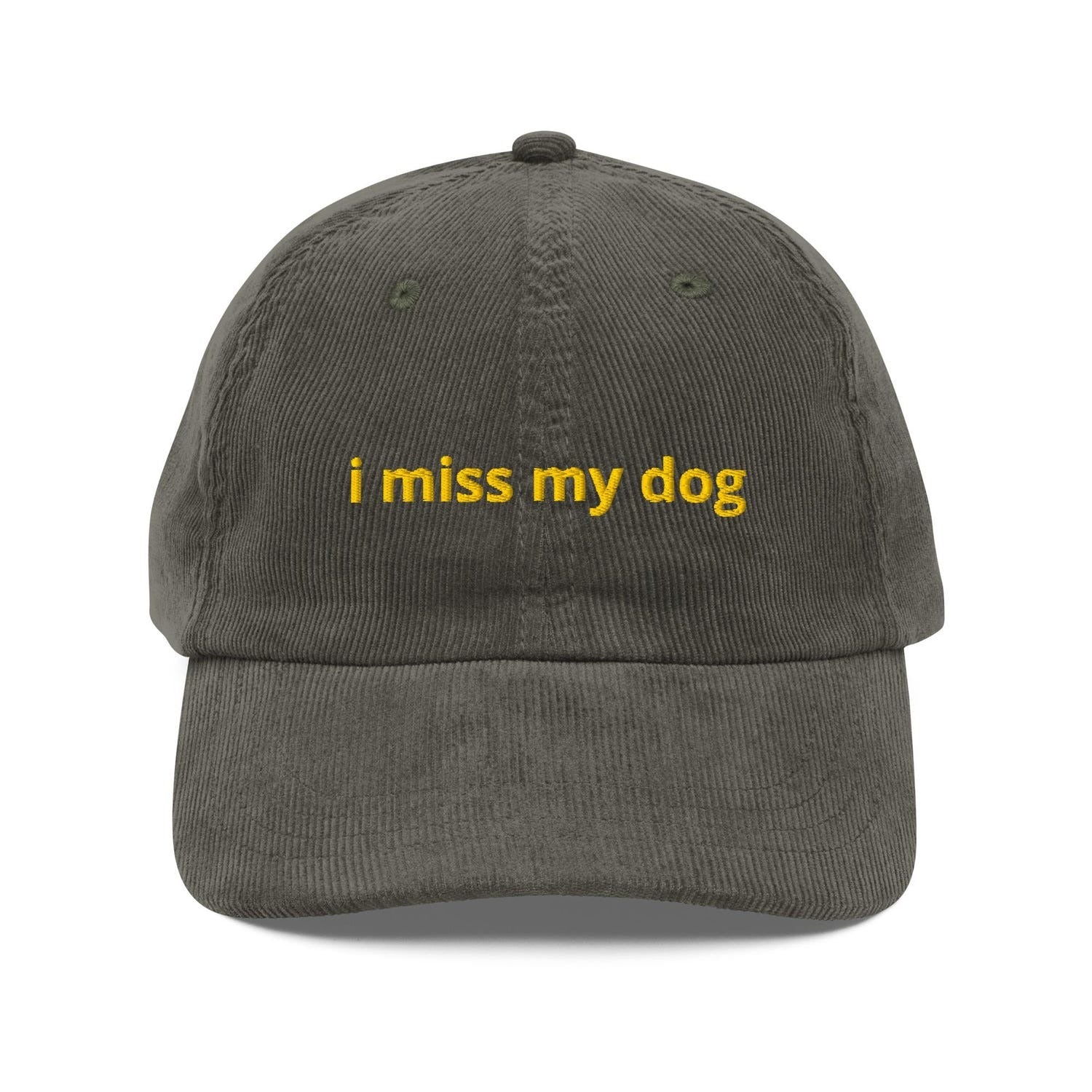 Custom Embroidered I Miss My Dog Hat