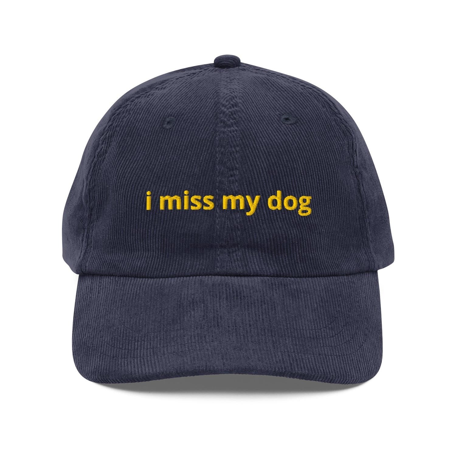 Custom Embroidered I Miss My Dog Hat