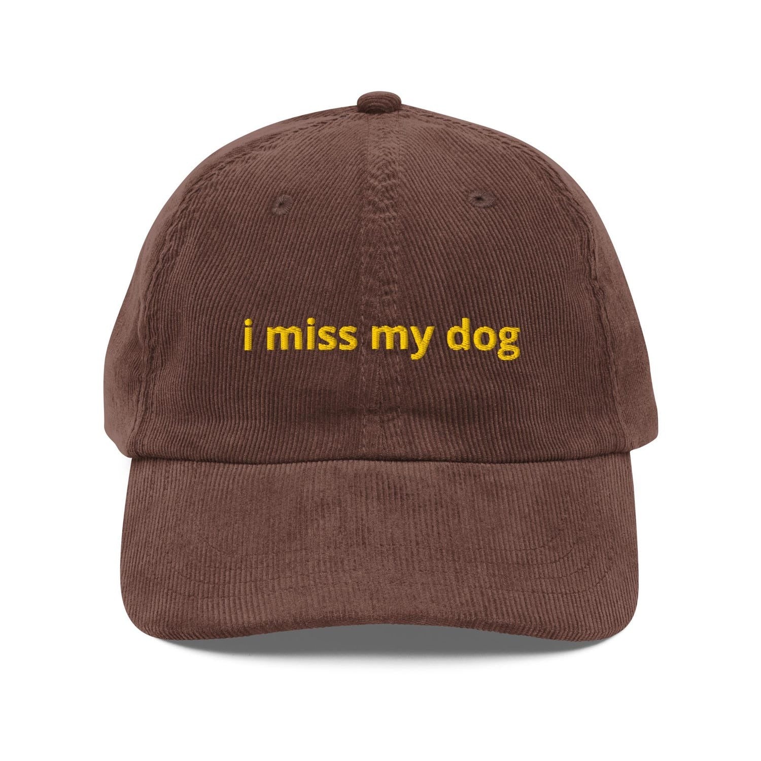 Custom Embroidered I Miss My Dog Hat