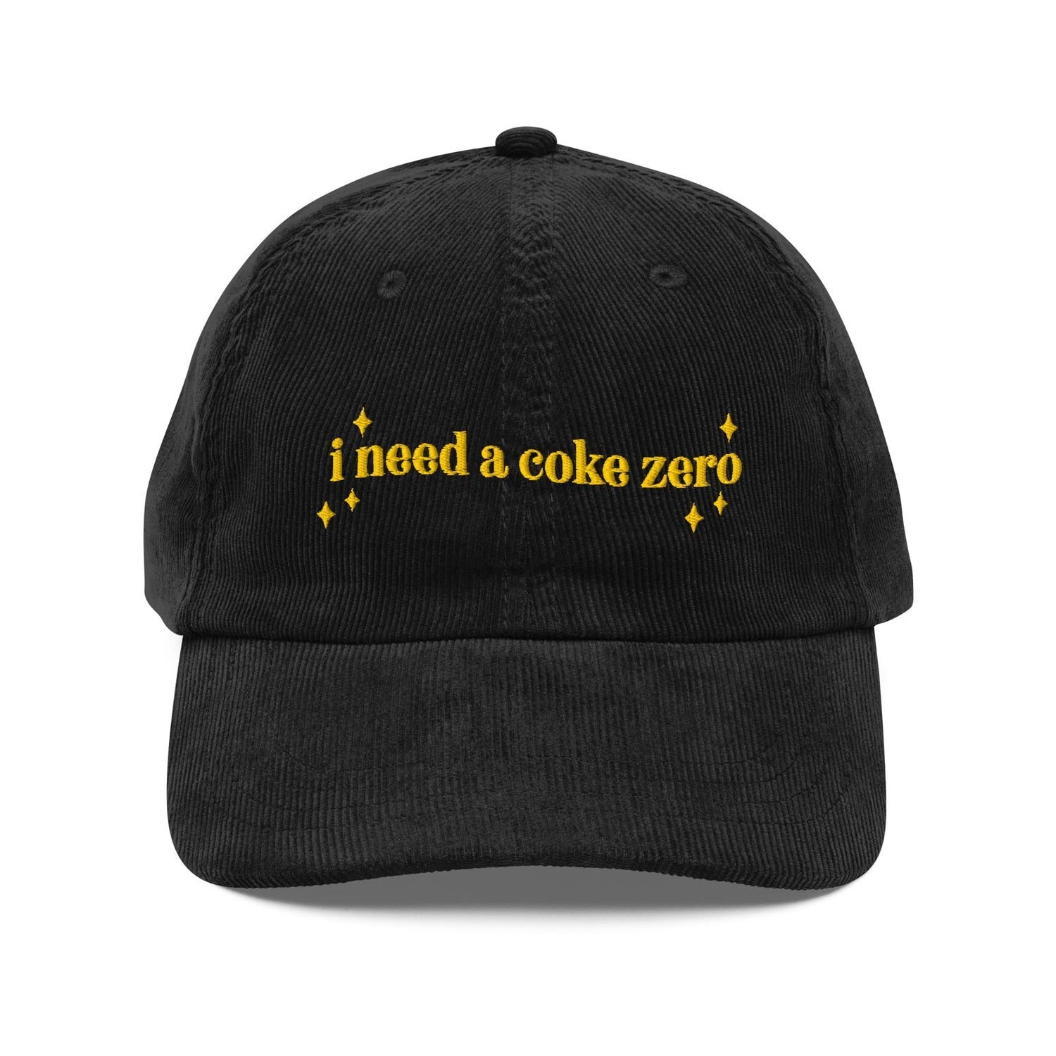 Custom Embroidered I Need A Coke Zero Hat