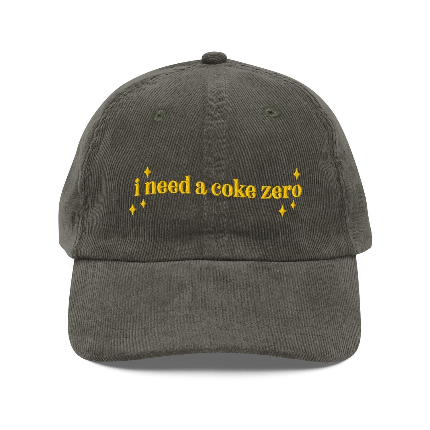 Custom Embroidered I Need A Coke Zero Hat