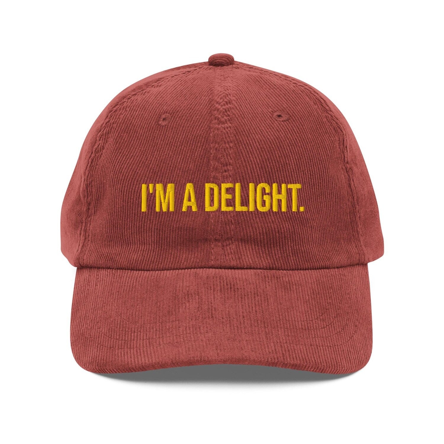 Custom Embroidered I’m A Delight Hat