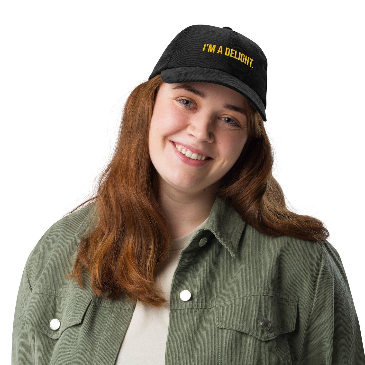 Custom Embroidered I’m A Delight Hat