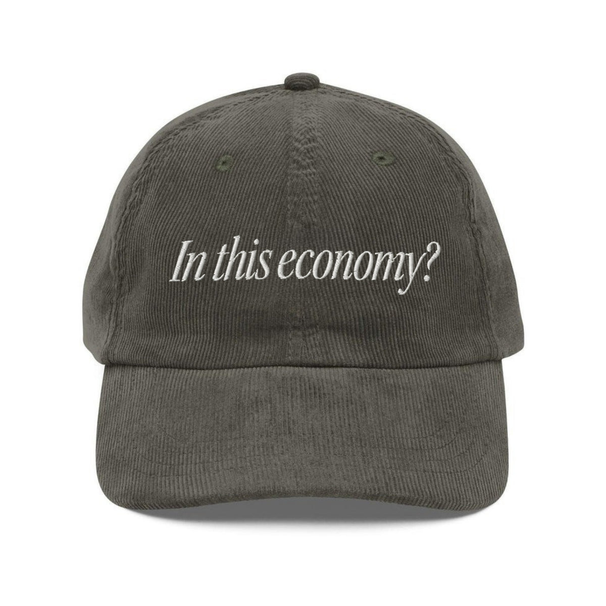 Custom Embroidered In This Economy Hat