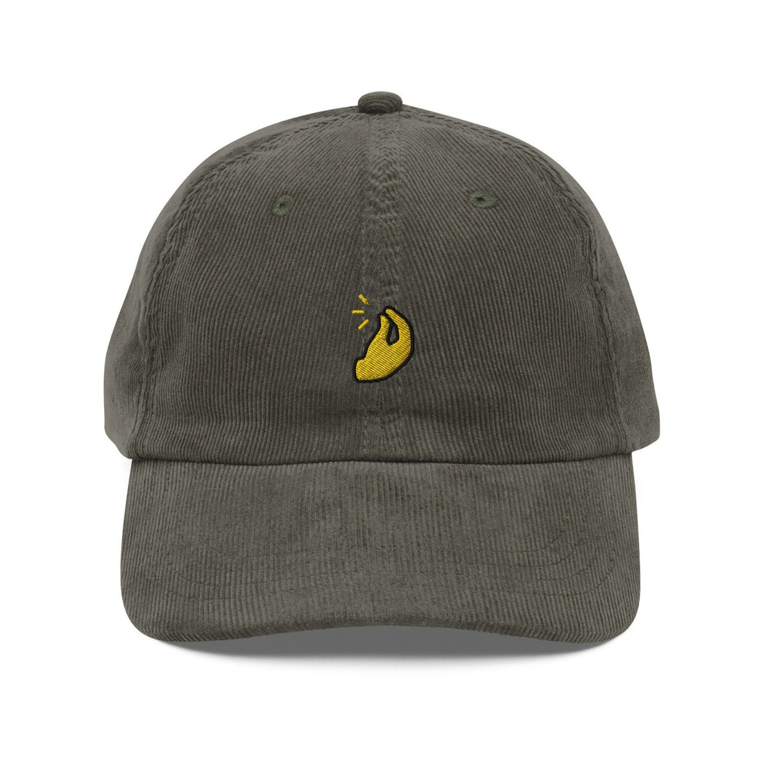 Custom Embroidered Italian Pinched Fingers Emoji Hat