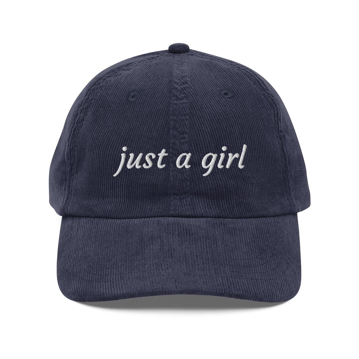 Custom Embroidered Just a Girl Hat