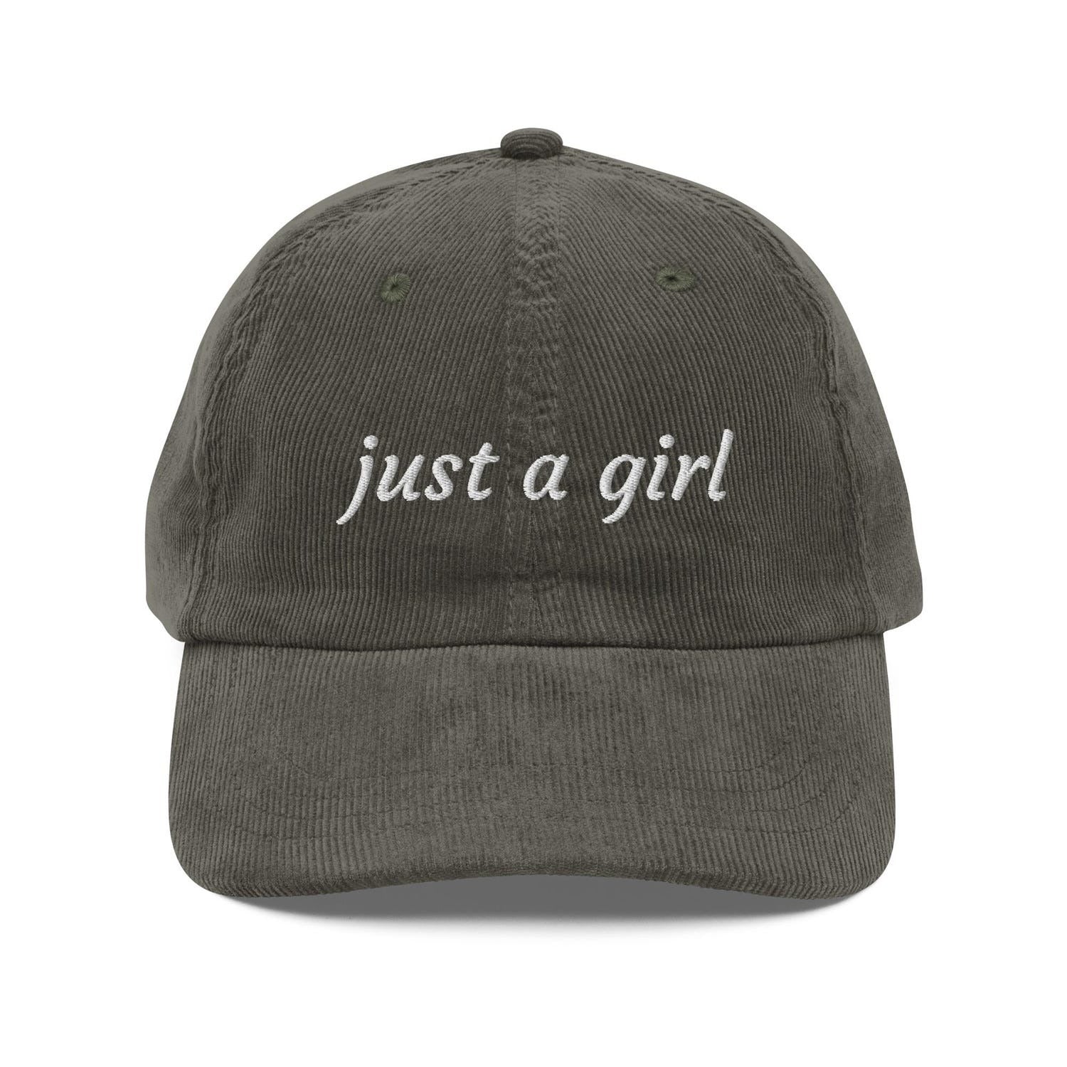 Custom Embroidered Just a Girl Hat