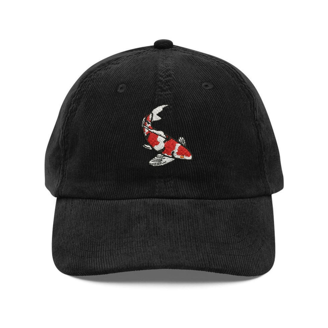 Custom Embroidered Koi Fish Hat | Japanese Aesthetic Vintage Cap