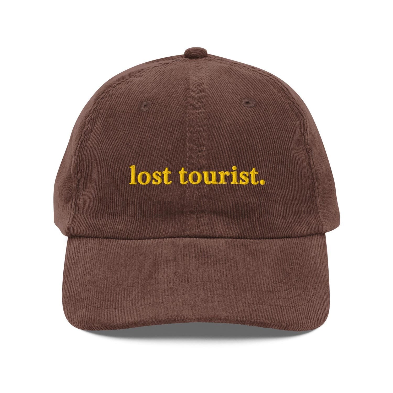 Custom Embroidered LOST TOURIST Hat
