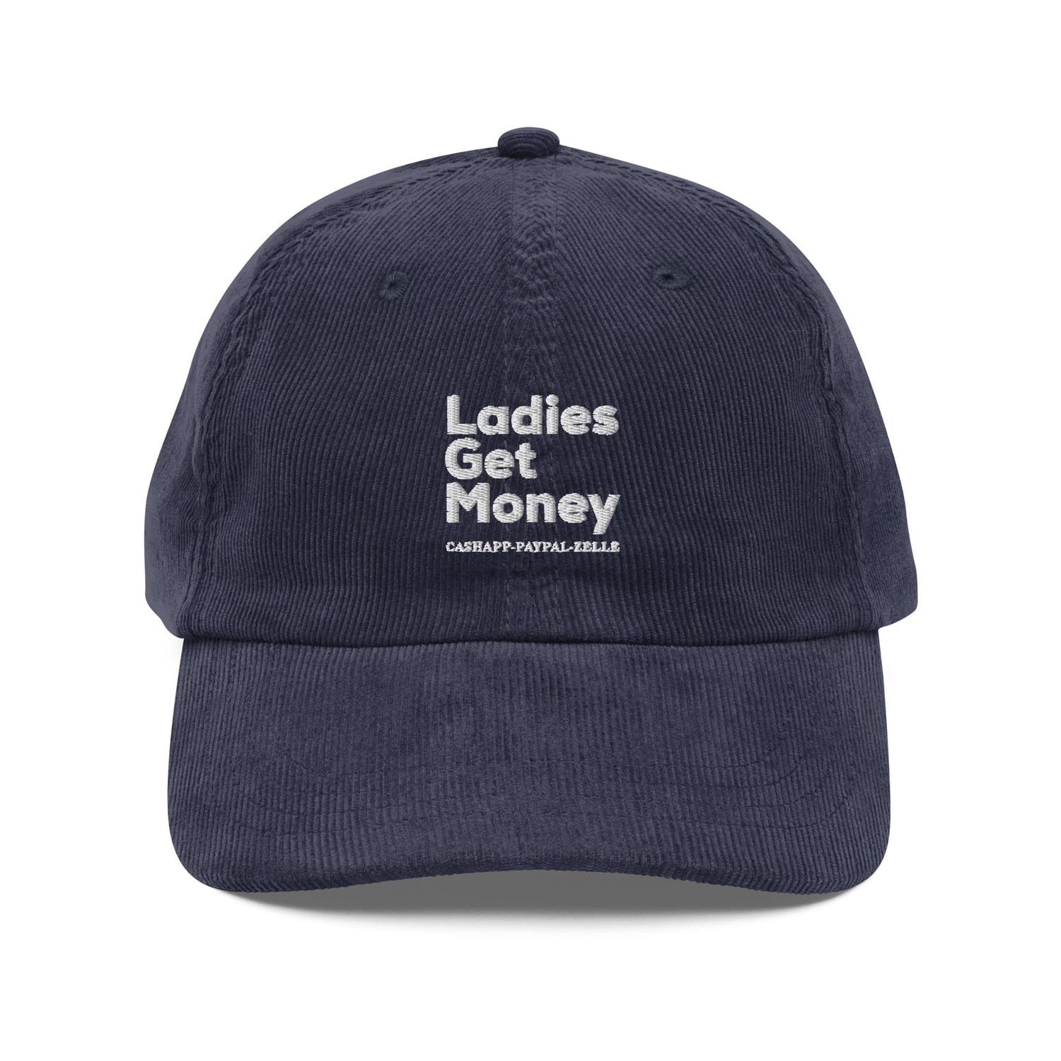 Custom Embroidered Ladies Get Money Unisex Distressed Hat