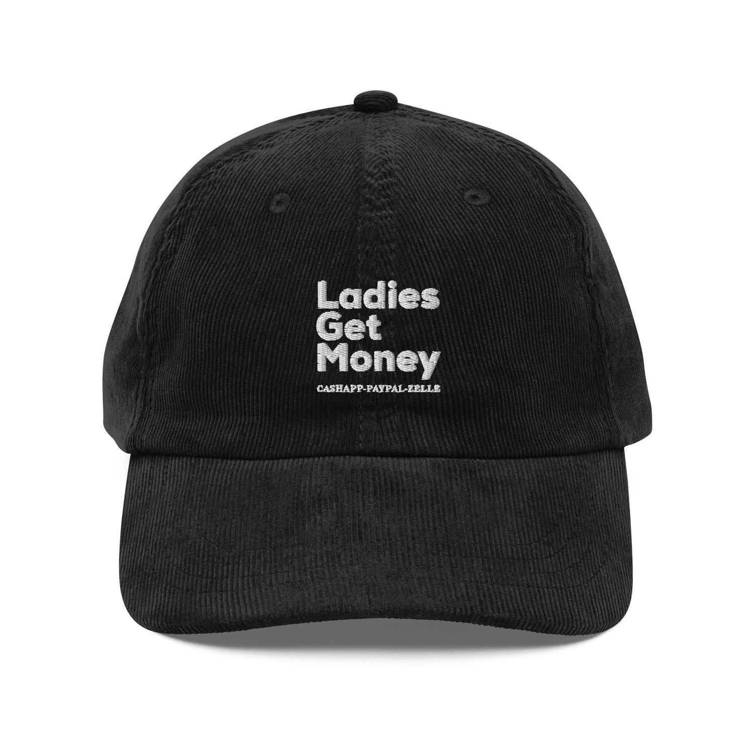 Custom Embroidered Ladies Get Money Unisex Distressed Hat