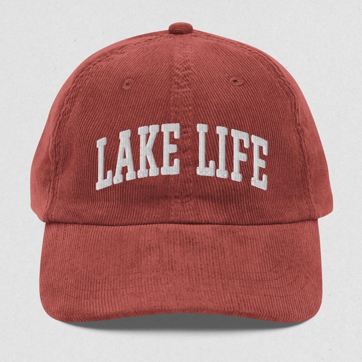 Custom Embroidered Lake Life Hat